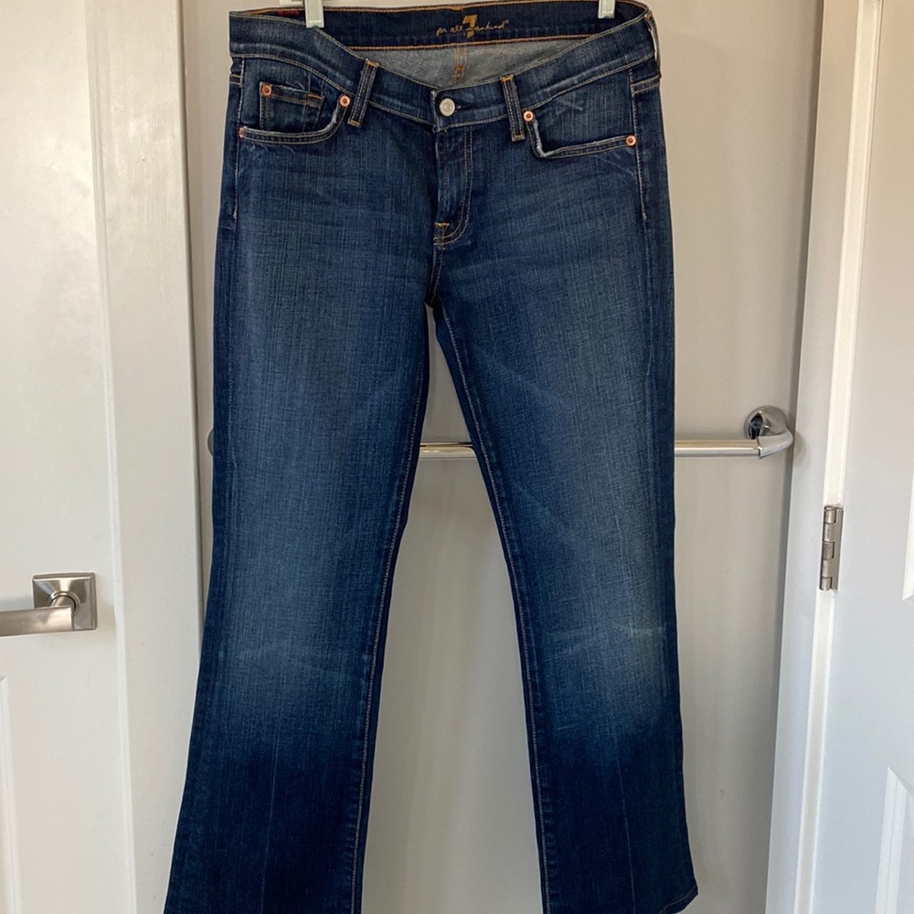 Y2K 7 for all Mankind Low Rise rise bootcut size 30